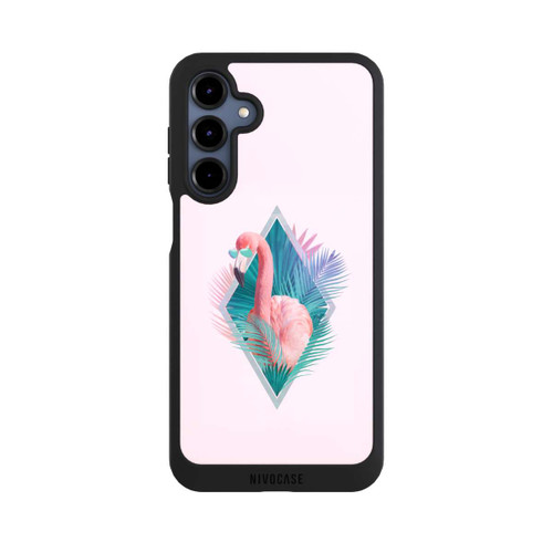 Samsung Galaxy A16 5G NIVOpure Tropical Leaves Flamingo