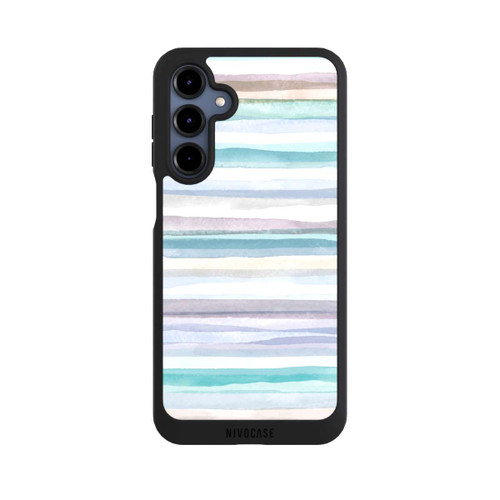 Samsung Galaxy A16 5G NIVOpure Pastellfarbene Streifen Blau