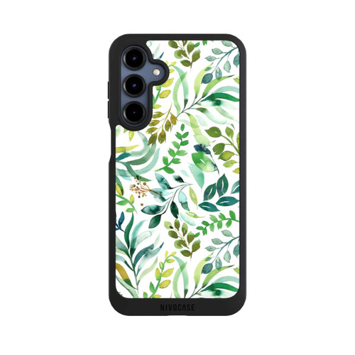 Samsung Galaxy A16 5G NIVOpure Aquarell Palmenblätter Botanisch Grün