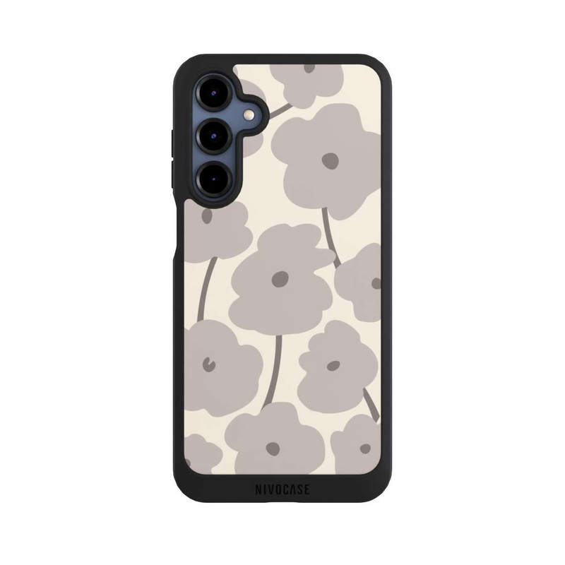 Galaxy A16 5G NIVOpure Minimalistische Blumen Beige