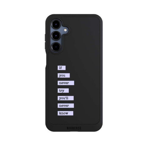 Samsung Galaxy A16 5G NIVOpure If You Try Blue Transparent