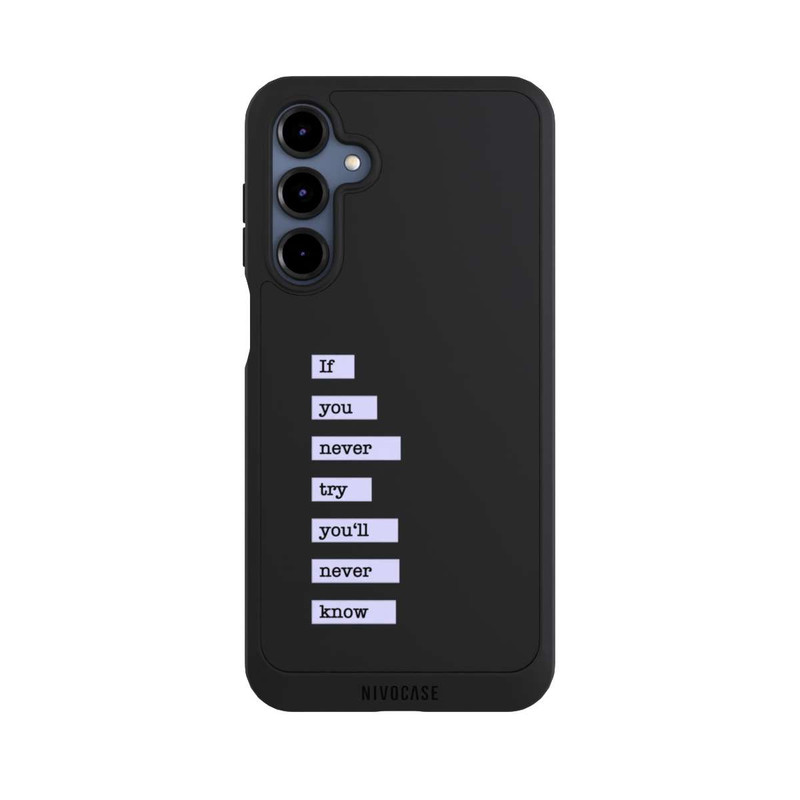 Galaxy A16 5G NIVOpure If You Try Blue Transparent