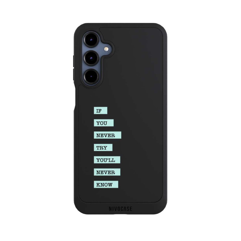 Galaxy A16 5G NIVOpure If You Try Green Transparent