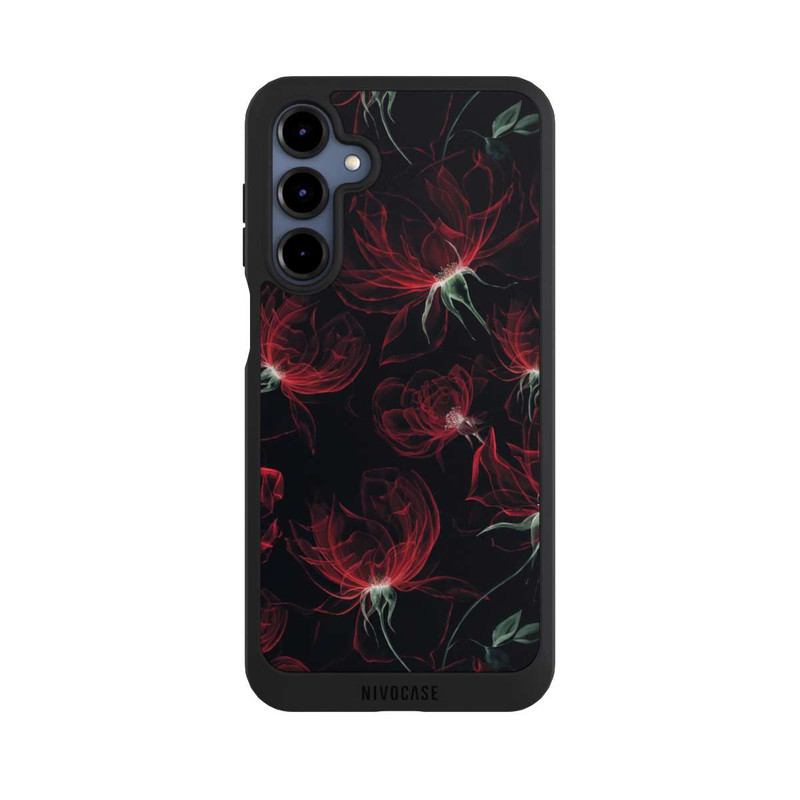 Galaxy A16 5G NIVOpure Tapete mit roten Blumen