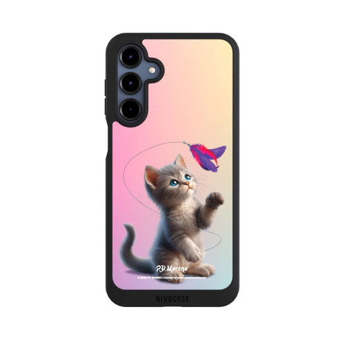 Samsung Galaxy A16 5G NIVOpure Playing Cat with Feather
