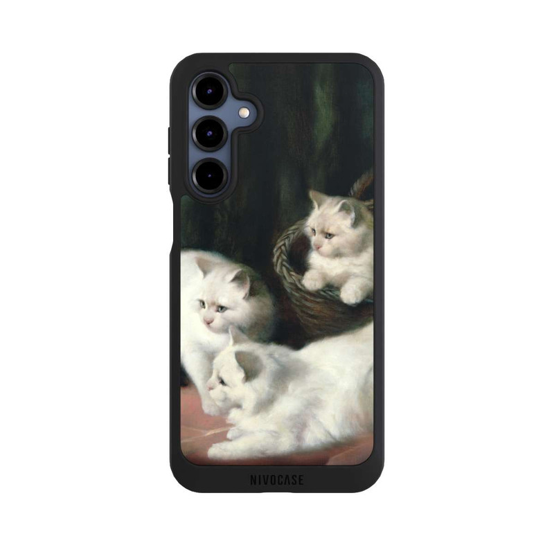 Galaxy A16 5G NIVOpure Three White Angora Kittens