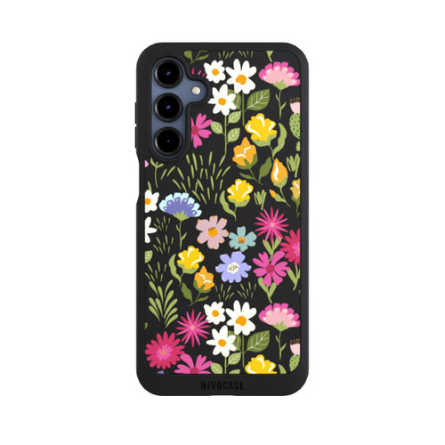 Samsung Galaxy A16 5G NIVOpure Bunte Sommerblumen Transparent