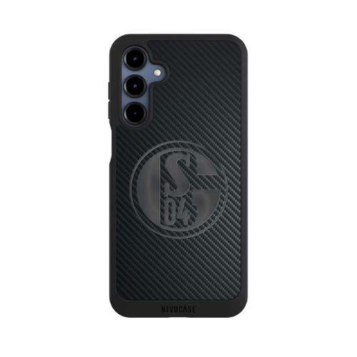 Samsung Galaxy A16 5G NIVOpure Schalke 04 Carbon Look