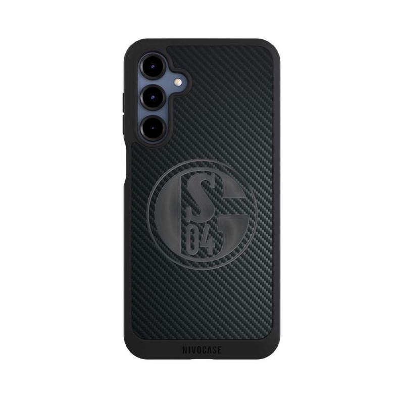 Galaxy A16 5G NIVOpure Schalke 04 Carbon Look