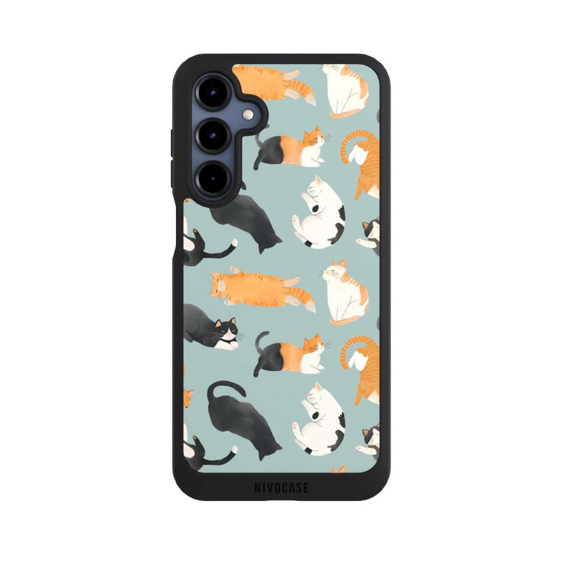Galaxy A16 5G NIVOpure Cats Pattern