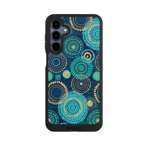 Samsung Galaxy A16 5G NIVOpure Blockprint India Teal Gold