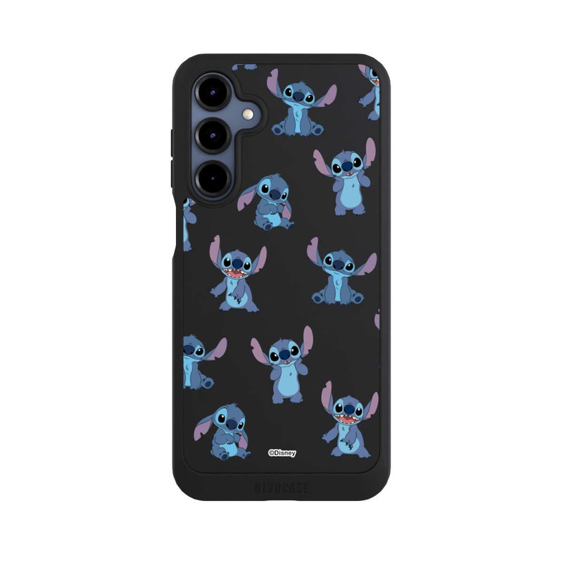 Galaxy A16 5G NIVOpure Stitch Faces Pattern Transparent