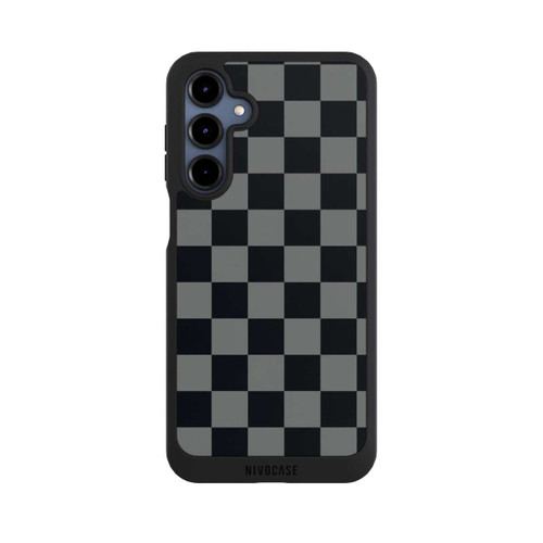 Samsung Galaxy A16 5G NIVOpure Schachbrett Schwarz Grau