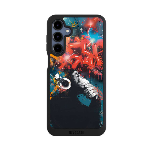Samsung Galaxy A16 5G NIVOpure Affe Stereo Kopfhörer Graffiti Street Art