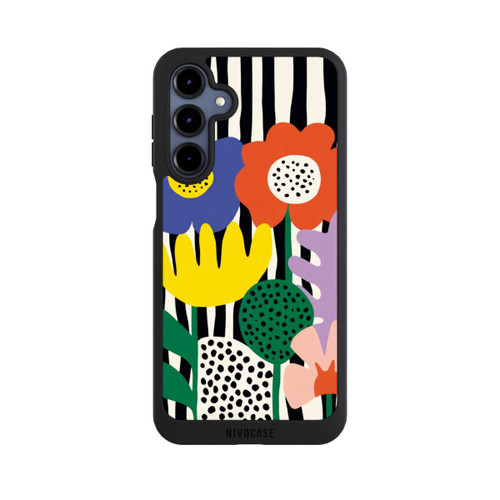 Samsung Galaxy A16 5G NIVOpure Flowers Striped Background
