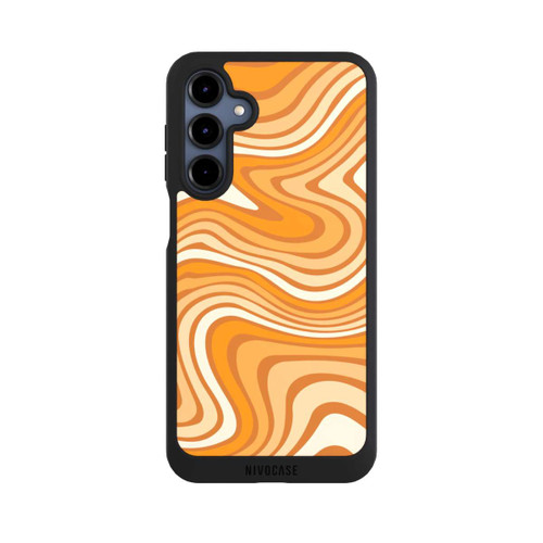 Samsung Galaxy A16 5G NIVOpure Wellenmuster Orange