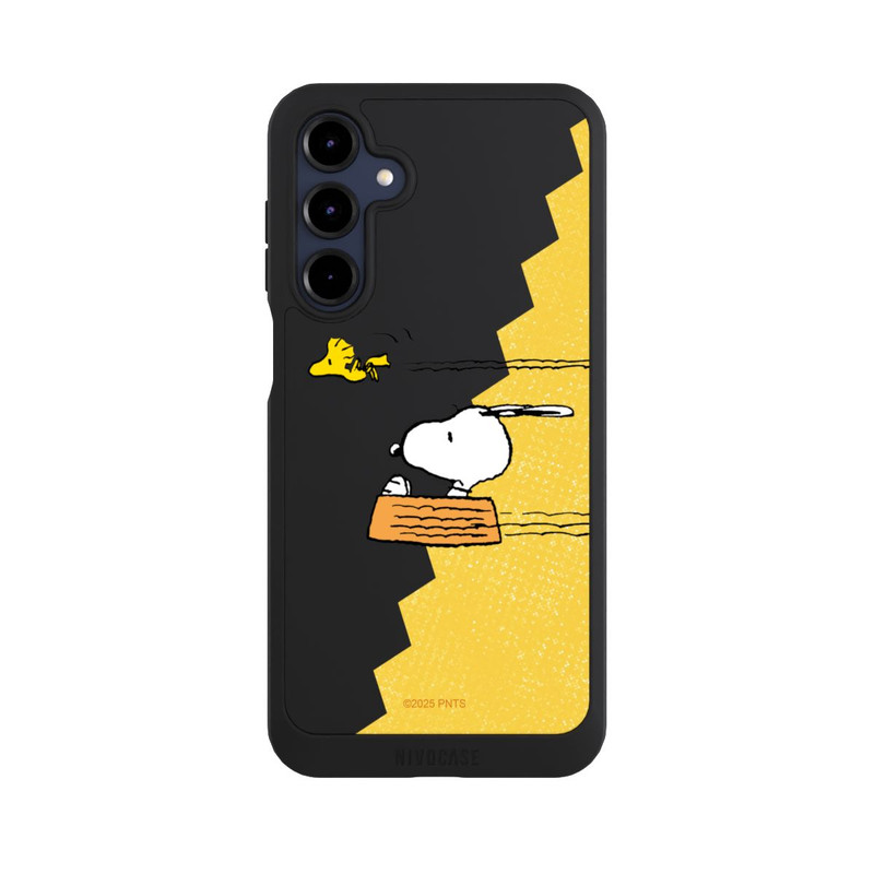 Galaxy A16 5G NIVOpure Peanuts-Snoopy und Woodstock Transparent