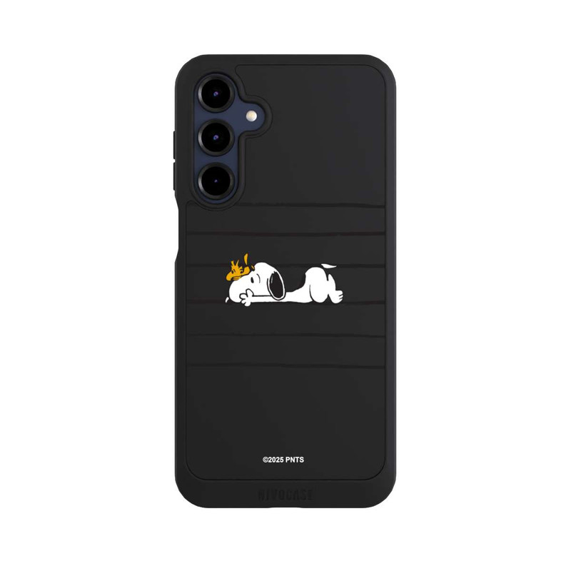 Galaxy A16 5G NIVOpure Snoopy Woodstock Stripes Peanuts Transparent
