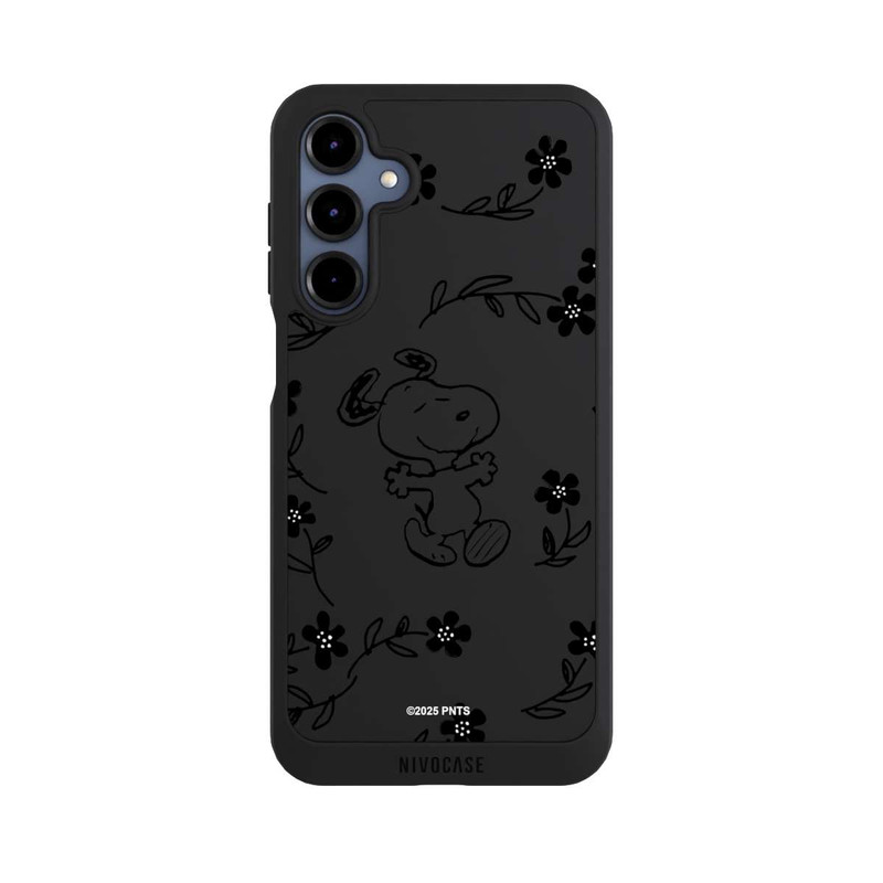 Galaxy A16 5G NIVOpure Snoopy und Flowers Transparent