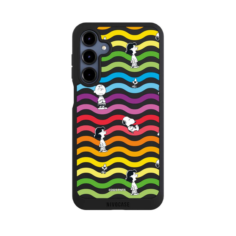 Galaxy A16 5G NIVOpure Snoopy Pattern Rainbow Transparent