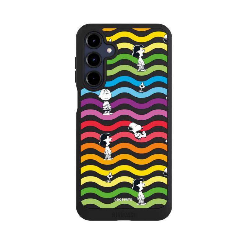 Galaxy A16 5G NIVOpure Snoopy Pattern Rainbow Transparent
