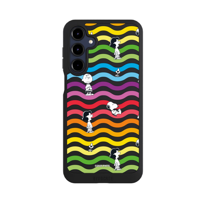 Galaxy A16 5G NIVOpure Snoopy Pattern Rainbow Transparent