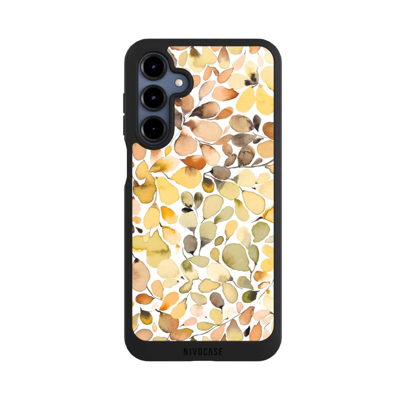 Galaxy A16 5G NIVOpure Eucalyptus Watercolor Leaves Brown Autumn