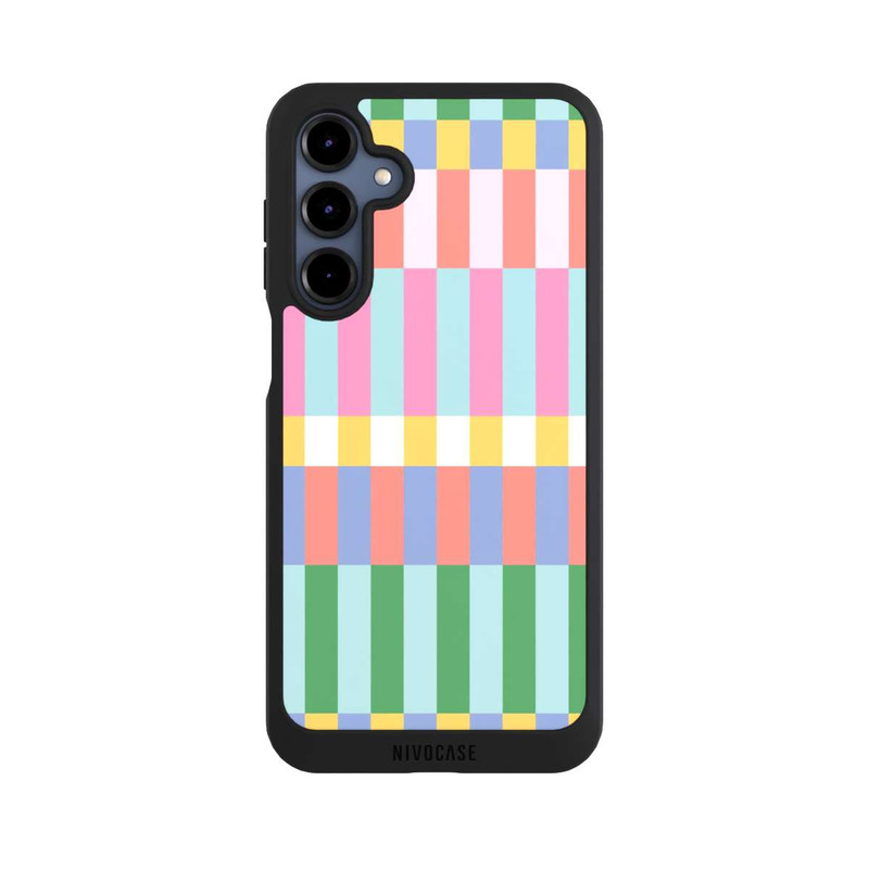 Galaxy A16 5G NIVOpure Checked Theme Pastel