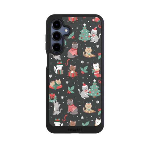 Samsung Galaxy A16 5G NIVOpure Christmas Festive Cute Holiday Kittens