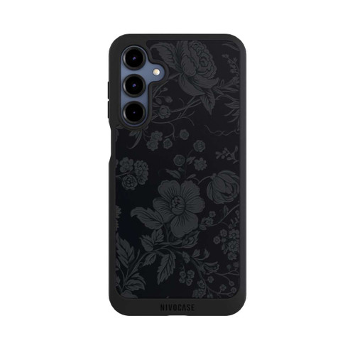 Samsung Galaxy A16 5G NIVOpure Dunkle Blumen Vintageoptik