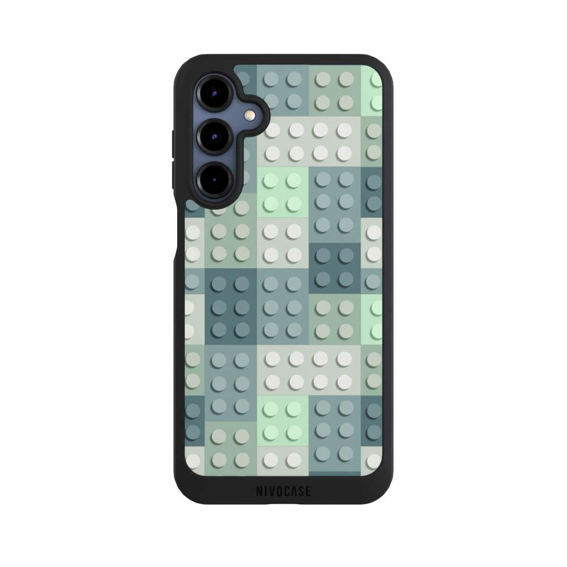 Galaxy A16 5G NIVOpure Green Blocks Pattern