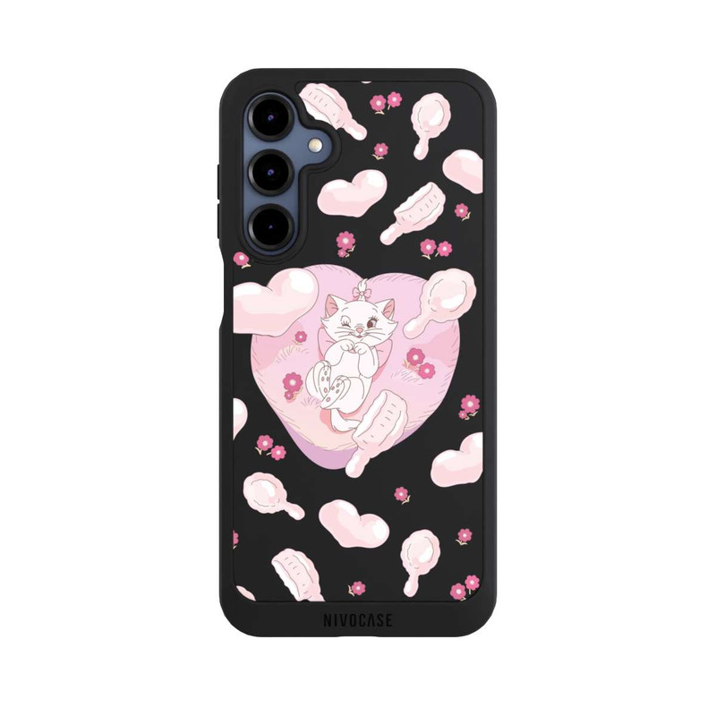 Galaxy A16 5G NIVOpure Aristocats Marie Hearts Pink Transparent