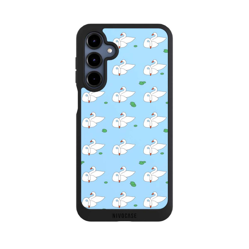Galaxy A16 5G NIVOpure Entenmuster Blauer Teich