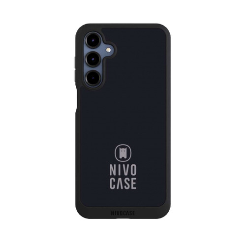 Samsung Galaxy A16 5G NIVOpure Nivocase Logo Schwarz Grau