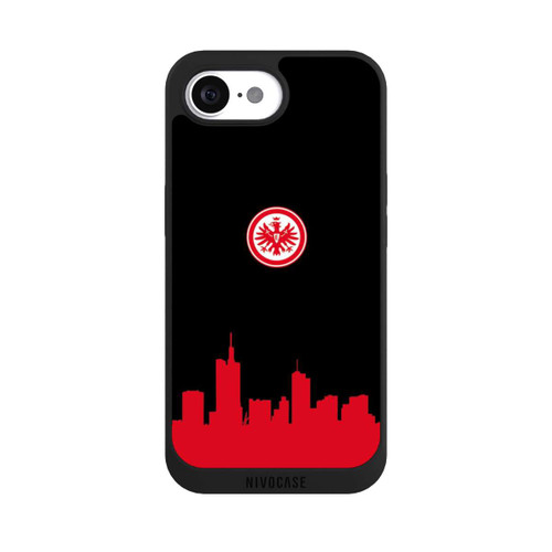 Apple iPhone 16e NIVOpure Eintracht Frankfurt Skyline rot