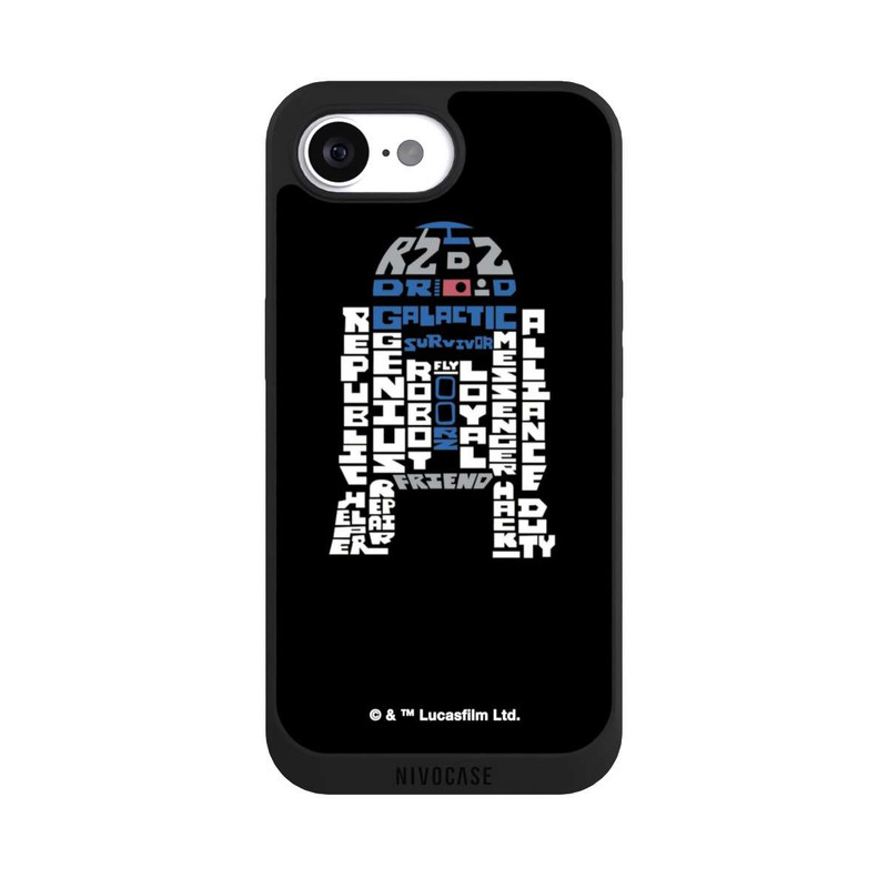 iPhone 16e NIVOpure R2-D2 Typo Graphic