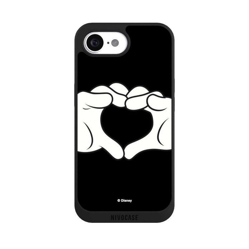 iPhone 16e NIVOpure Love Hands Micky and Minnie
