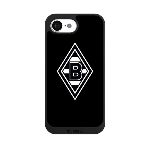 Apple iPhone 16e NIVOpure Borussia Raute Schwarz