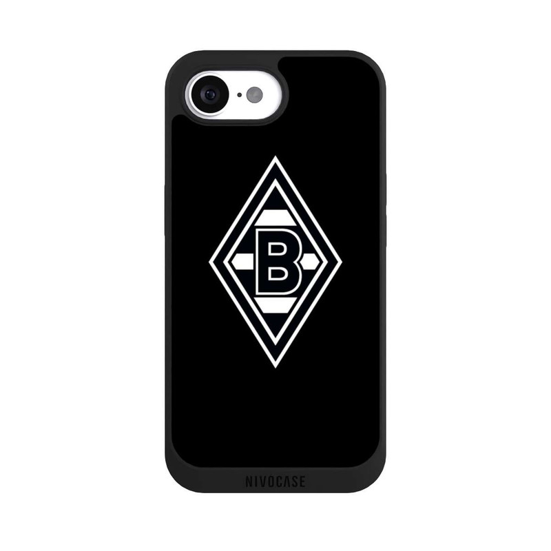 iPhone 16e NIVOpure Borussia Raute Schwarz