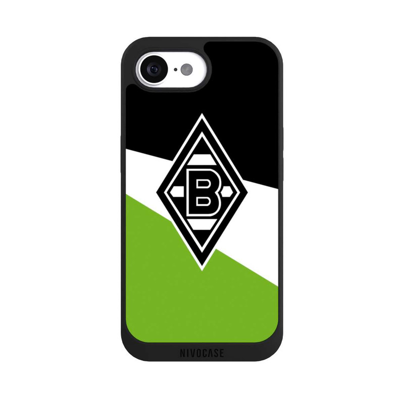 iPhone 16e NIVOpure Borussia Schwarz-Weiss-Grün
