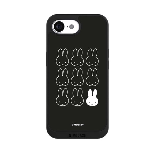 Apple iPhone 16e NIVOpure Miffy Black and White