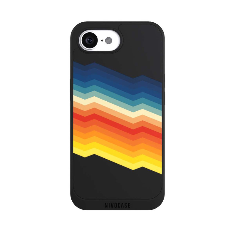 iPhone 16e NIVOpure Abstract Rainbow Transparent