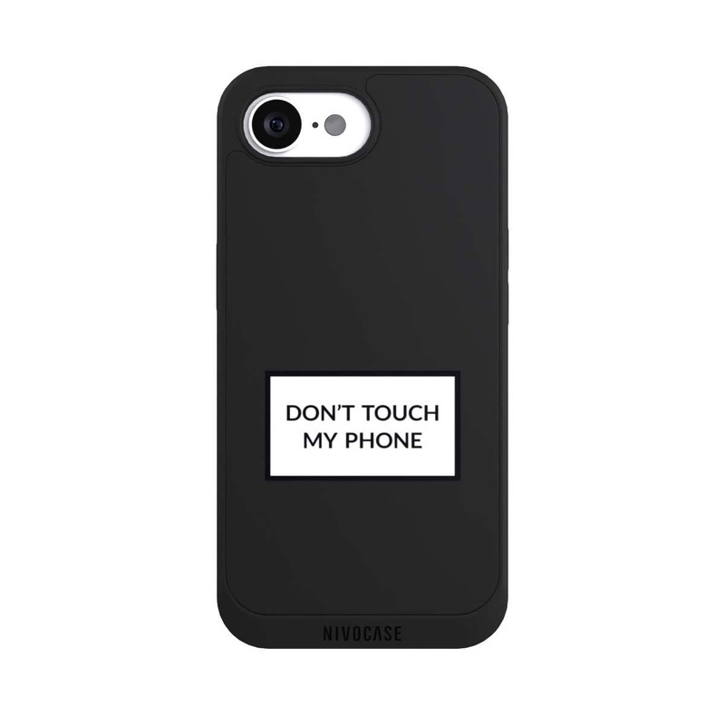 iPhone 16e NIVOpure Do Not Touch My Phone Transparent