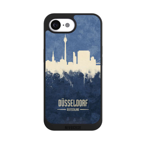 Apple iPhone 16e NIVOpure Düsseldorf Germany Skyline