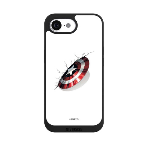 Apple iPhone 16e NIVOpure Captain America Shield Crash
