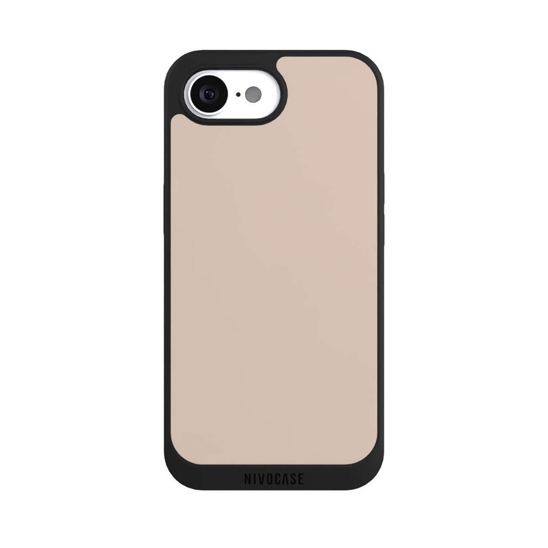 iPhone 16e NIVOpure Blassbraun