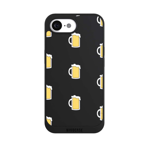 Apple iPhone 16e NIVOpure Bierglas Pattern Illustration