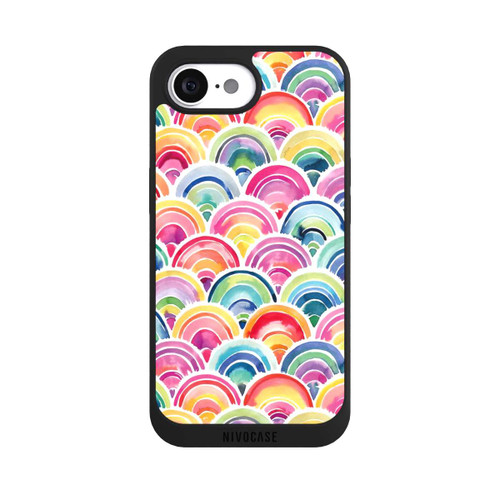 Apple iPhone 16e NIVOpure Happy Summer Rainbow Scales