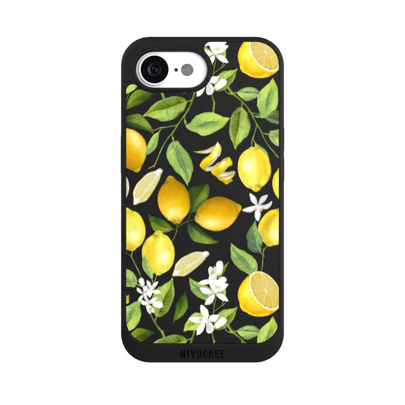 iPhone 16e NIVOpure Lemon Summer Wallpaper Transparent
