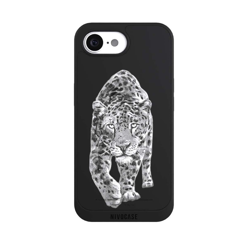 iPhone 16e NIVOpure Leopard transparent